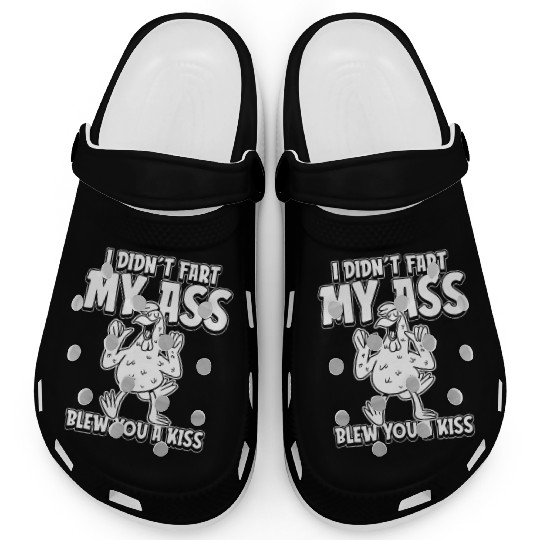 Rooster Cock Irony Clogs