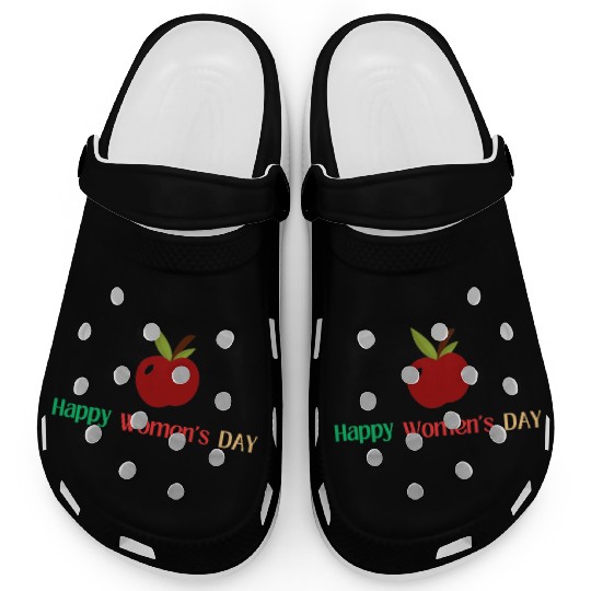 Embrace Equity Happy Women's Day Clogs