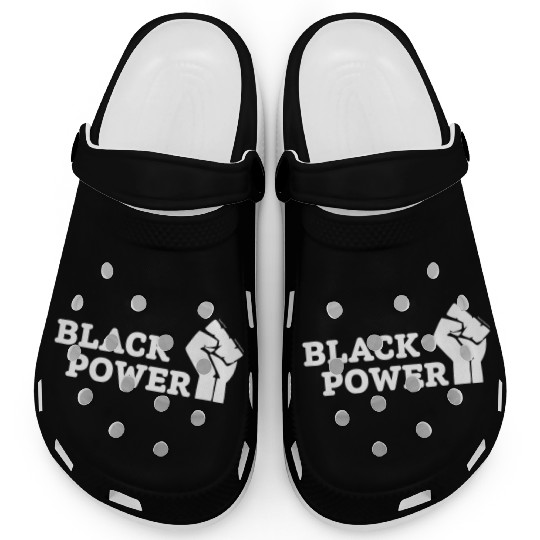 Black Power Clogs