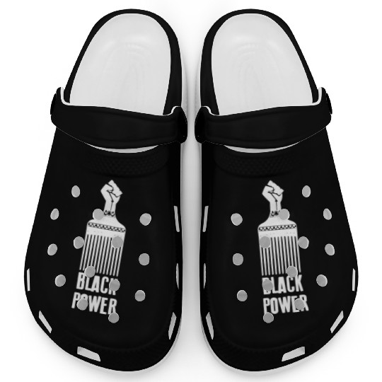 Black Power Clogs