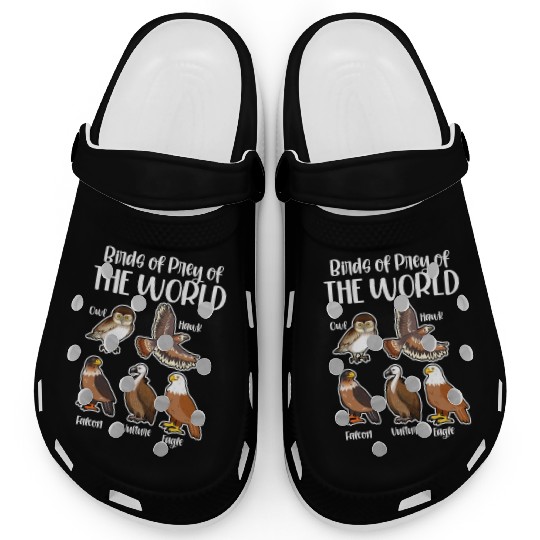 Birds of Prey Of The World Clogs