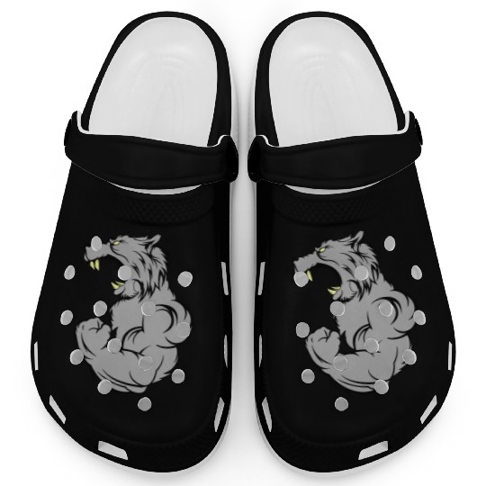wolf beast 2 Clogs