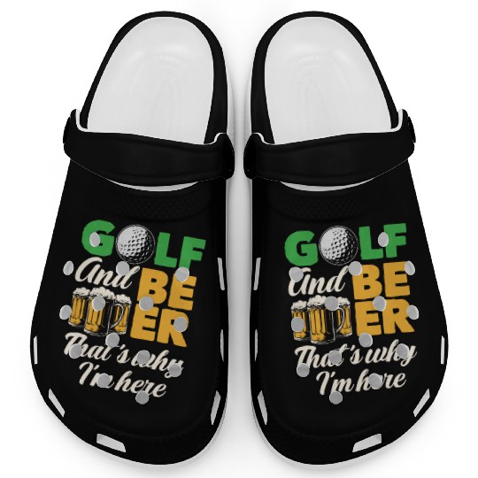 Golf Beer Clogs