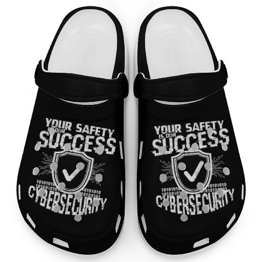 Cyber Security Cyber Hacker Analyst Programmer Clogs