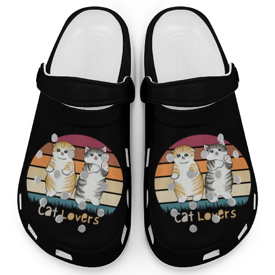 Cat lovers dedign with sweet cats Clogs