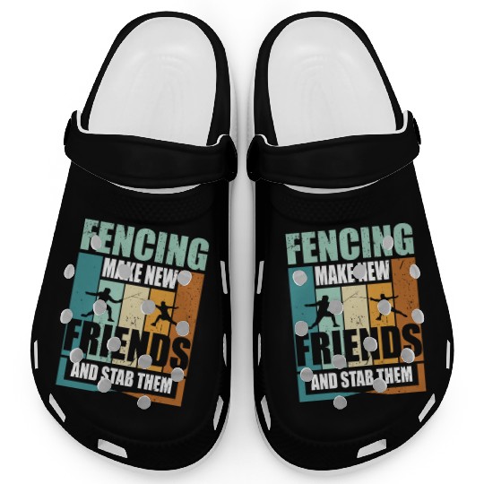 Funny Fencing Make New Friends And Stab Them Clogs