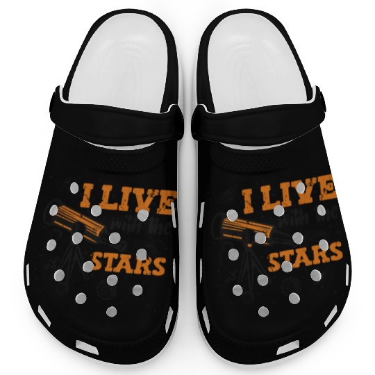 I Live With The Stars Cosmologist Astrophysicist Clogs