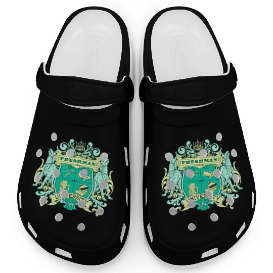 Insignia of University Freshman - Coat of arms Clogs
