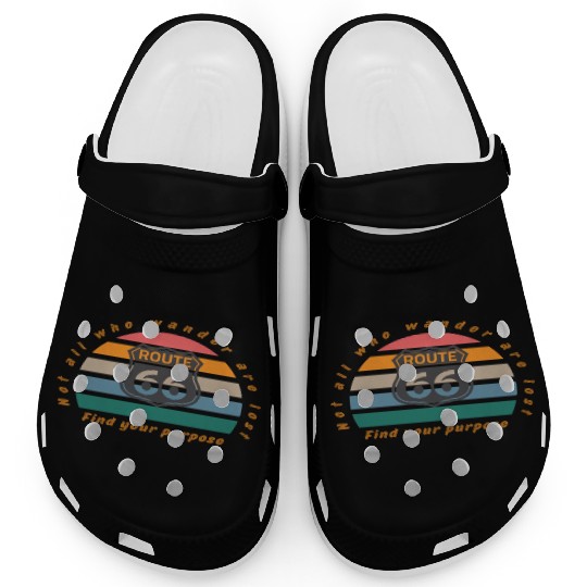 Not All Who Wander Are Lost Clogs