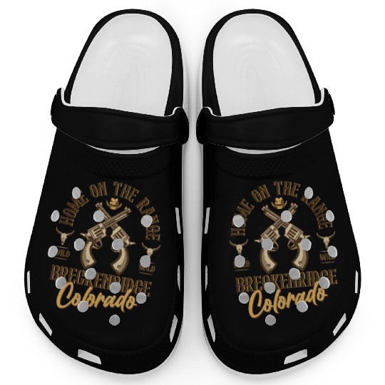 Breckenridge Colorado wild west town Clogs