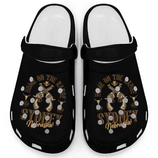 Sidney Nebraska wild west town Clogs