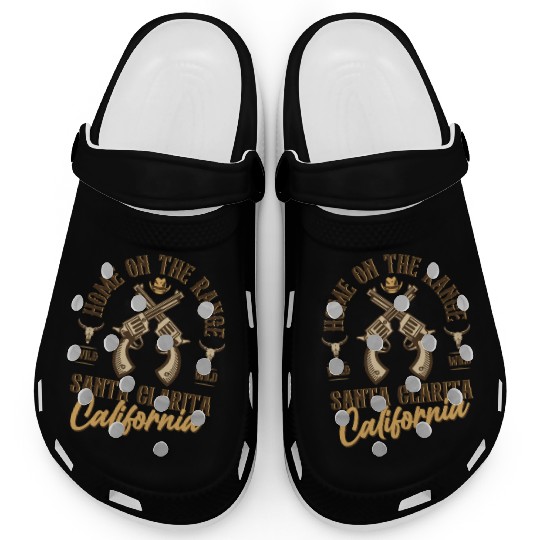 Santa Clarita California wild west town Clogs