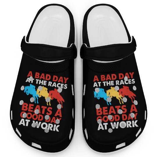 Funny Equestrian Horse Riding Show Jumping Clogs