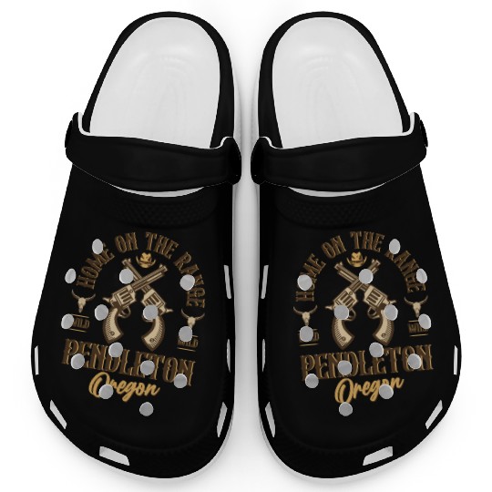 Pendleton Oregon wild west town Clogs