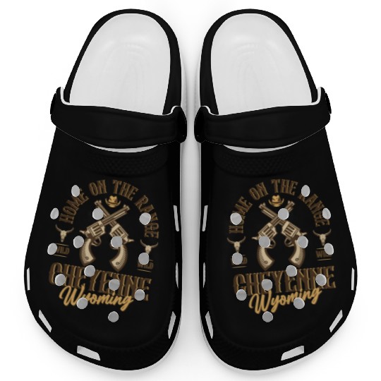 Cheyenne Wyoming wild west town Clogs