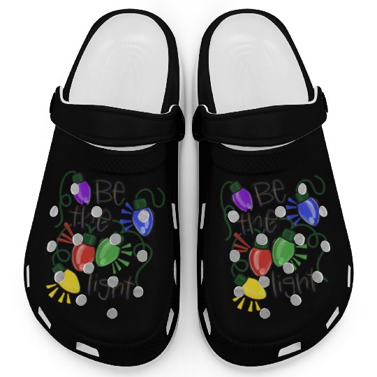 Be The Light Christmas Clogs