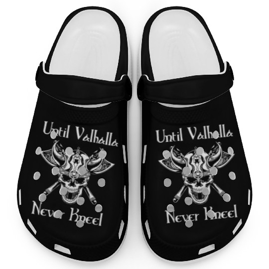 Until Valhalla - Never Kneel Clogs