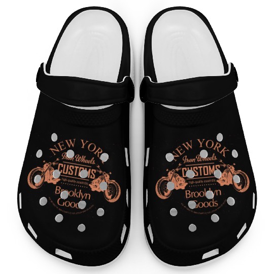 Motorcycle Bikers Racing Clogs