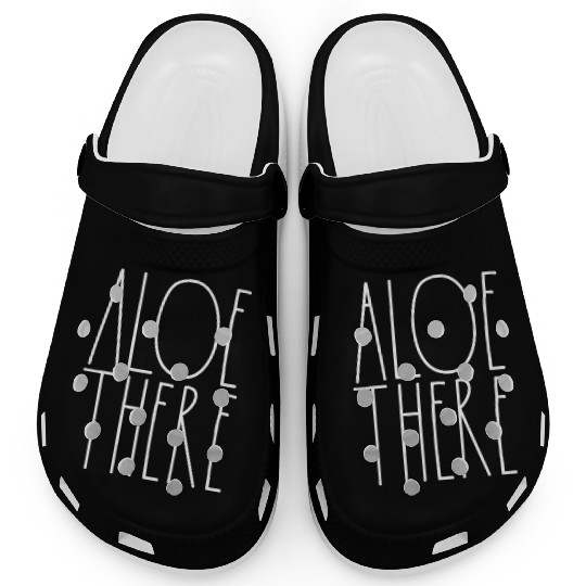 Aloe There White Rae Dunn Inspired Minimalist Clogs