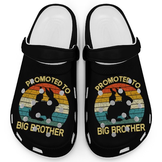 Promoted to big brother bunny Gift, baby Rabbit Clogs