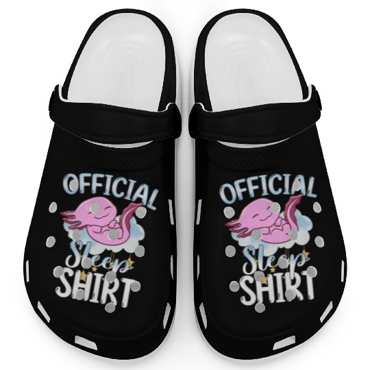Official Sleep Clogs Axolotl