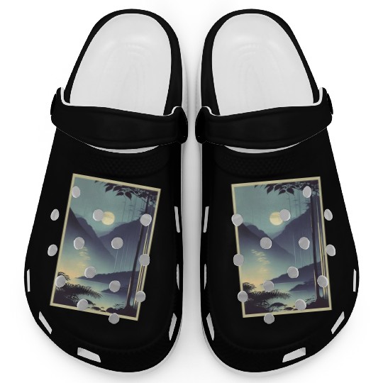 Enchanting Rainforest Night Clogs