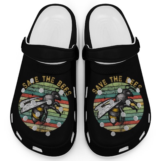 Save the Bees Harvest Succulent Gardening Grass N Clogs