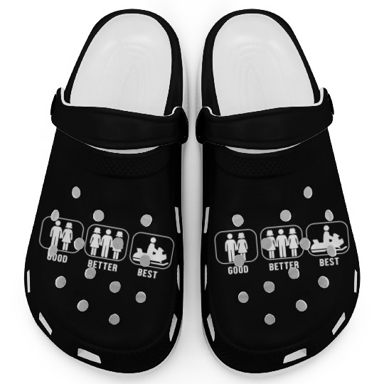 Good Better Best Snowmobile Snowbike Racer Clogs