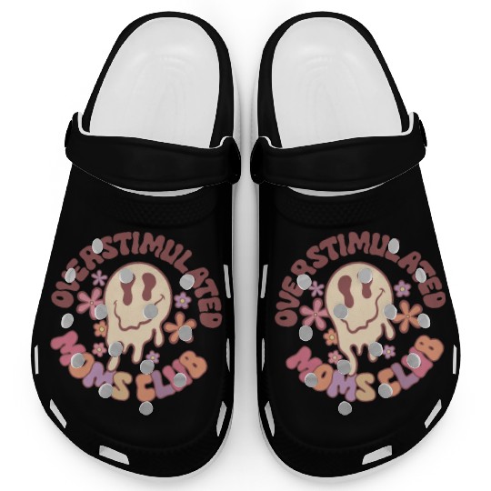 Overstimulated Moms Club Clogs