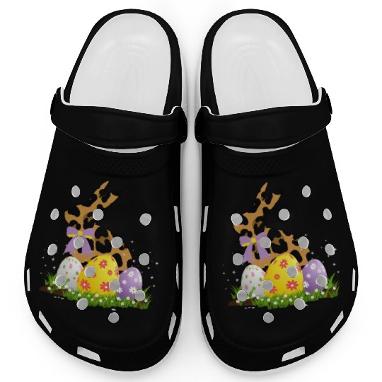 Easter Bunny Leopard Easter egg Rabbit Easter Day Clogs