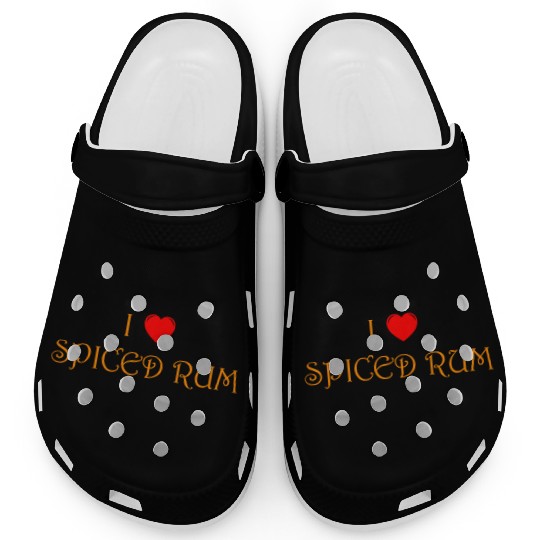 I love spiced rum Clogs