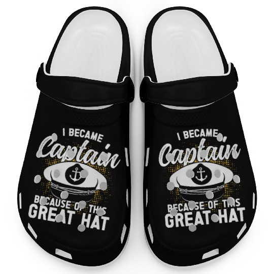 Ship captain captain because of this hat boat Clogs