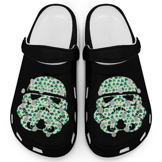 Stormtrooper Saint Patricks Day Clogs