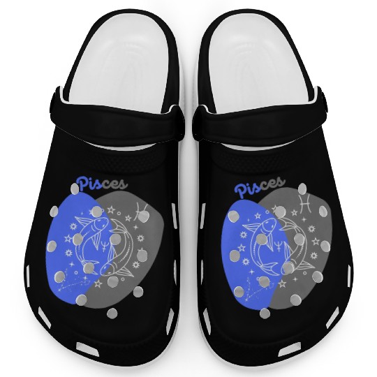 Underwater Dreams: A Minimalist Pisces Design Clogs