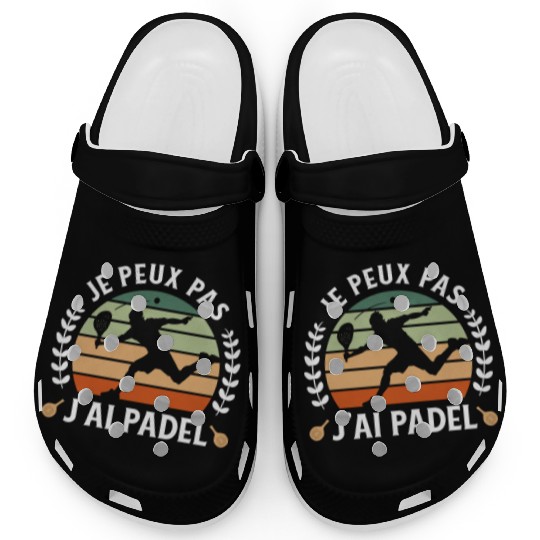 paddle tennis player Clogs