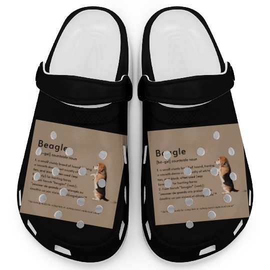 Beagle Definition PSBLBS Poster Clogs