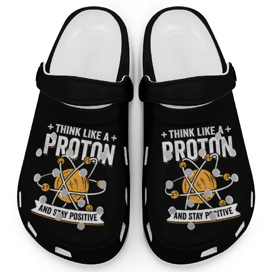Proton Chemistry Physics Science Teacher Gift Clogs