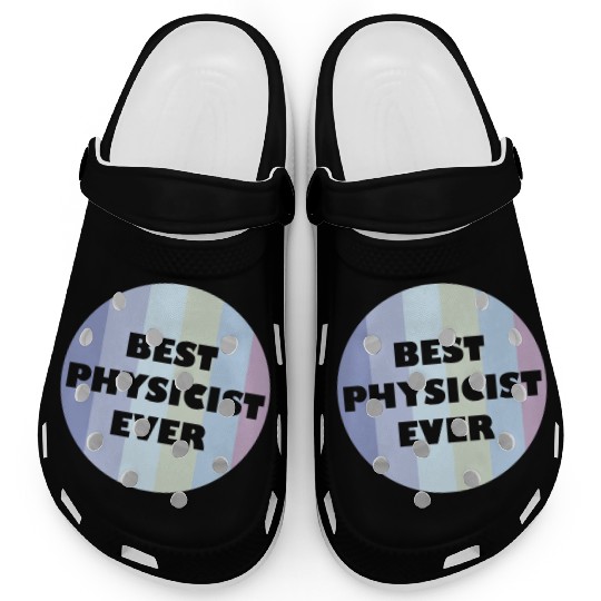 Retro Physics Lover Educational Best Physicist Clogs