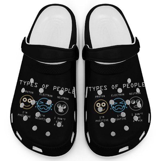 Electron Neutron Physicist Physics Lover Science Clogs
