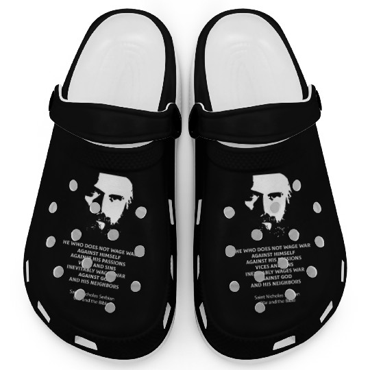 Saint Nicholas Serbian on the metaphysics of war Clogs