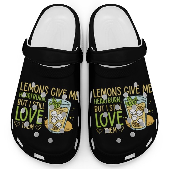 Lemon Fruit Lemonade Citrus Clogs