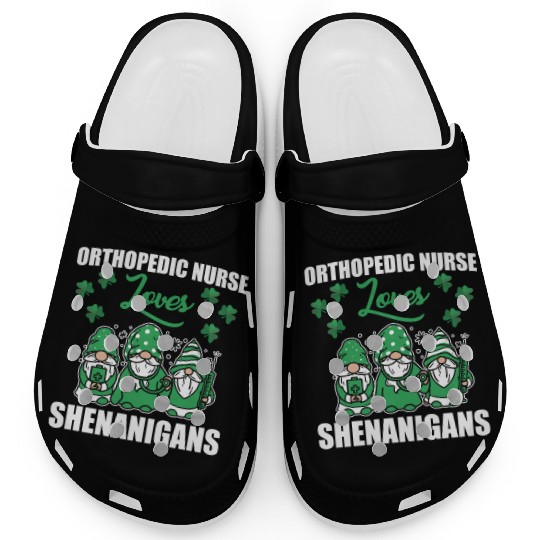 Funny Orthopaedic Nurse Halloween Costume Clogs