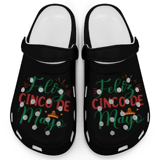 Feliz Cinco De Mayo Clogs
