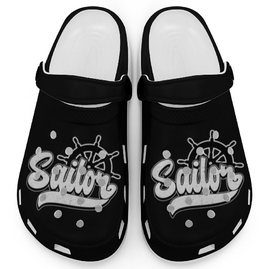 Sailor Sailing Boat Ship Sea Clogs