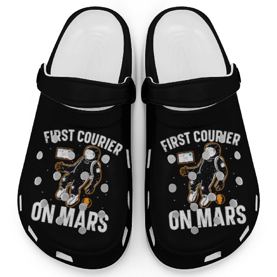 First Courier On Mars Postal Worker Mail Escort Clogs