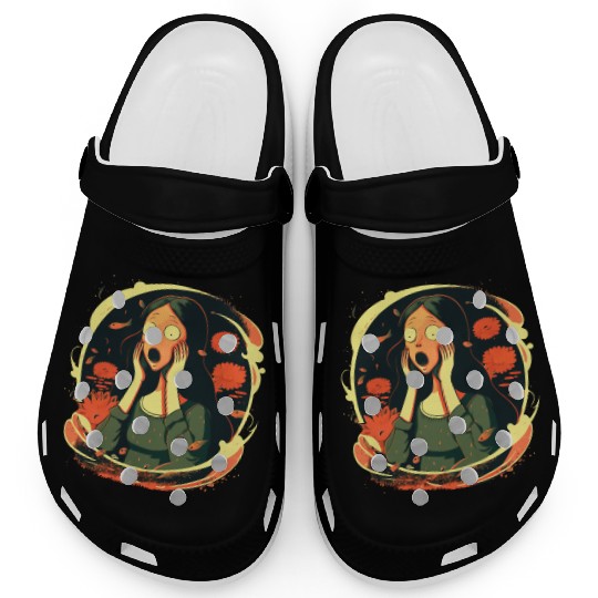 Surreal Scream Lisa Clogs