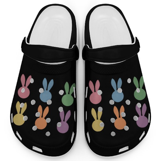 Kids Bunny Easter Clogs