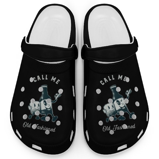 Bourbon Lover Call Me Old Fashioned Clogs