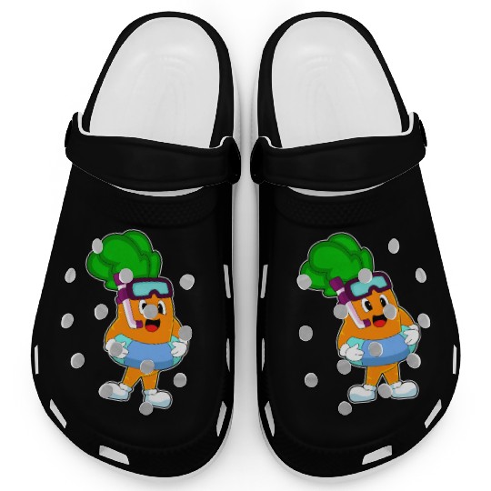 Carrot Swimming Lifebuoy Clogs