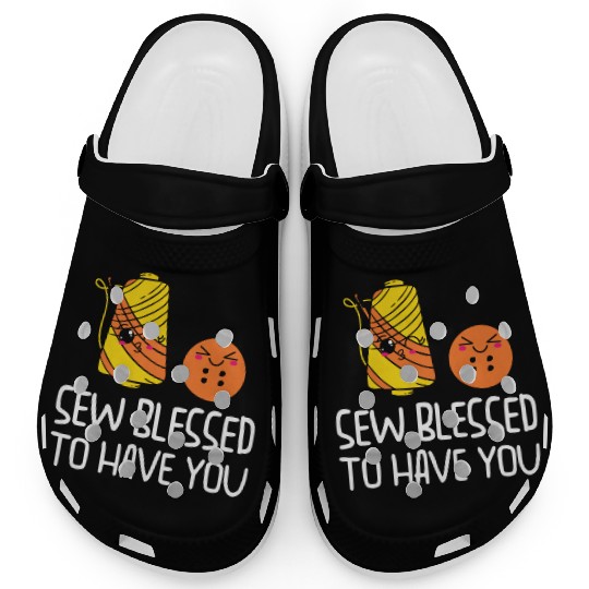 Button Thread Sibling Goals Big Brother Sister Pun Clogs